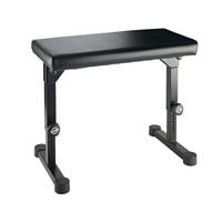 K&M 14087 Pianobank imitatieleer zwart