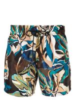 ETRO short de bain à imprimé abstrait - Marron