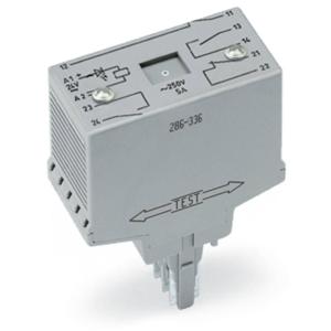 WAGO 286-336/001-000 Steekrelais 24 V/DC 2x NC, 2x NO 10 stuk(s)