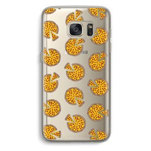 You Had Me At Pizza: Samsung Galaxy S7 Transparant Hoesje
