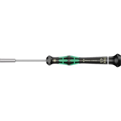 Elektronica en fijnmechanica Dopschroevendraaier Wera 2069 Sleutelbreedte (metrisch): 4.5 mm