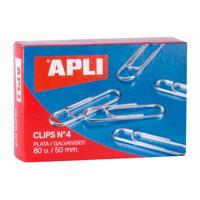 Paperclip gegalva nr.4 lengte 50mm 80st