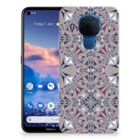 Nokia 5.4 | TPU | Siliconen hoesje | Flower Tiles