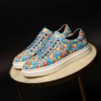 Havana Breeze Sneakers Lureaux - Handgemaakte Nette Schoenen Voor Heren