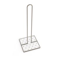 Houder voor keukenpapier Versa Sterren Metaal Staal Hout MDF (16,5 x 31 x 13 cm)