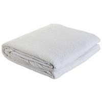 Sprei DKD Home Decor Wit Bed van 180 270 x 270 x 1 cm