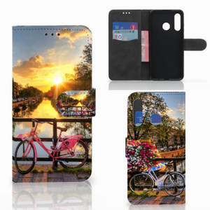 Huawei P30 Lite (2020) Flip Cover Amsterdamse Grachten