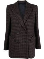 Blazé Milano blazer à motif pied-de-poule - Marron