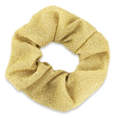 scrunchie Glitter Gold