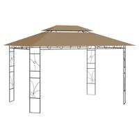 Paviljoen Prieel 160 g/m 4x3x2,7 m taupe