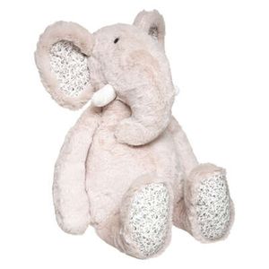 Pluche knuffel dier beige olifant 45 cm