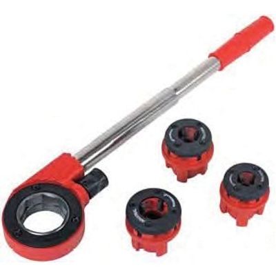 Rothenberger Ratelsleutel set met 4 stansmessen (1/2 "- 3/4" - 1 ") - ROT070669E