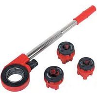 Rothenberger Ratelsleutel set met 4 stansmessen (1/2 "- 3/4" - 1 ") - ROT070669E