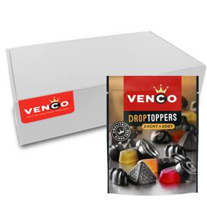 Venco - Droptoppers Zacht & Zoet - 10x 215g