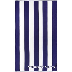 Beach Club Strandlaken Summer Vibes - Navy - 100x180 cm