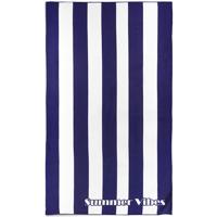 Beach Club Strandlaken Summer Vibes - Navy - 100x180 cm