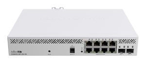 Mikrotik CSS610-8P-2S+IN netwerk-switch Managed Gigabit Ethernet (10/100/1000) Power over Ethernet (PoE) Wit