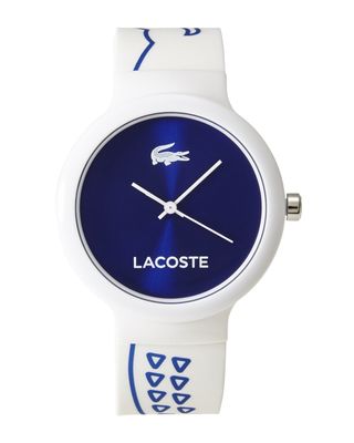 Lacoste horlogeband 2020094 / LC-46-4-47-2576 Rubber Wit 16mm