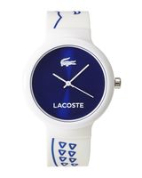 Lacoste horlogeband 2020094 / LC-46-4-47-2576 Rubber Wit 16mm