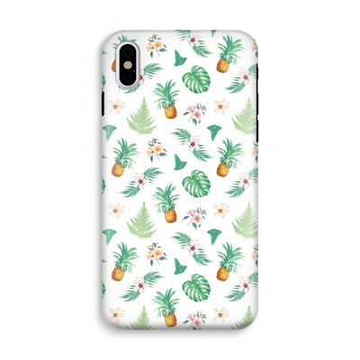 Ananas bladeren: iPhone X Tough Case