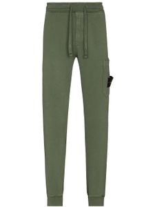 Stone Island pantalon de jogging fuselé à lien de resserrage - Vert