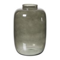 Vaas smoked mega - ø22x32 cm - zwart