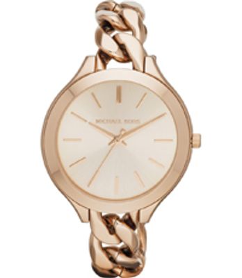 Horlogeband (Band + Kastcombinatie) Michael Kors MK3223 Staal Rosé 14mm
