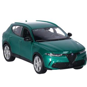 Modelauto/speelgoedauto Alfa Romeo Tonale - groen - schaal 1:24/19 x 8 x 6 cm