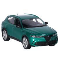 Modelauto/speelgoedauto Alfa Romeo Tonale - groen - schaal 1:24/19 x 8 x 6 cm - thumbnail