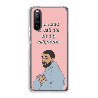 Hotline bling: Sony Xperia 10 III Transparant Hoesje
