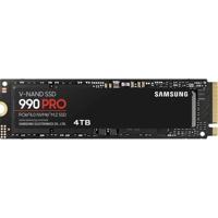 SAMSUNG - 990 PRO - Interne SSD - 4 TB - PCIe 4.0 - NVMe 2.0 - M2 2280 - Tot 7450 MB/s (MZ-V9P4T0BW)