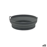 Opvouwbaar siliconen mandje voor airfryer Quid Naturalia 20 x 20 x 7 cm (12 Stuks)