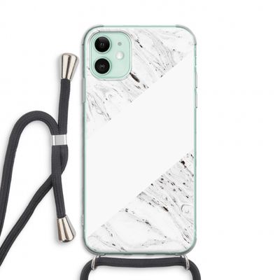 Biggest stripe: iPhone 11 Transparant Hoesje met koord