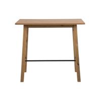 Leen Bakker - Bartafel Liden - Eikenkleur - 105x117x58 Cm - Hout - Bruin