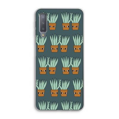 Sansevieria: Samsung Galaxy A7 (2018) Transparant Hoesje