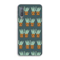 Sansevieria: Samsung Galaxy A7 (2018) Transparant Hoesje Sansevieria: Samsung Galaxy A7 (2018) Transparant Hoesje