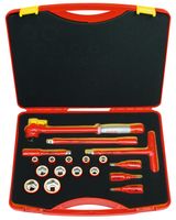 Friedrich 18-Delige Gereedschapset met 1/2'' Omschakelratel 1000V VDE