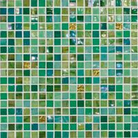 Glass Motion Danube mozaiek 15x15mm groen glans