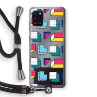 8-bit N°7: Samsung Galaxy A31 Transparant Hoesje met koord