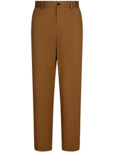 Dolce & Gabbana pantalon à coupe droite - Marron