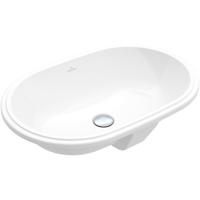 Villeroy & Boch Architectura Onderbouwwastafel - 570 x 375 x 175 mm - glans wit Alpin (wit) - met overloop 5a766001