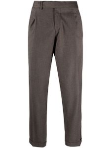 Briglia 1949 pantalon de costume crop - Marron