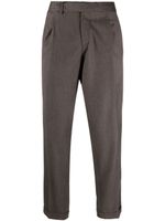 Briglia 1949 pantalon de costume crop - Marron - thumbnail