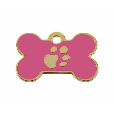 Naamplaatje Imarc Bone Roze Gouden