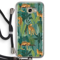 Luipaard 2: Samsung Galaxy A5 (2017) Transparant Hoesje met koord
