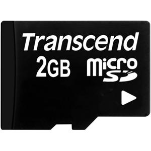 Transcend TS2GUSDC microSD-kaart Industrial 2 GB Class 2