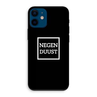 Negenduust black: iPhone 12 mini Biologisch afbreekbaar hoesje