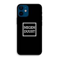 Negenduust black: iPhone 12 mini Biologisch afbreekbaar hoesje