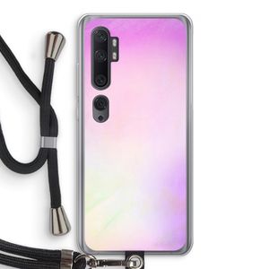 Flow mist pastel: Xiaomi Mi Note 10 Transparant Hoesje met koord