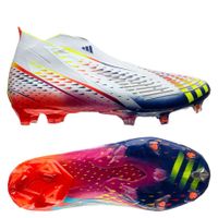 adidas Predator Edge + FG Al Rihla - Wit/Geel/Blauw - thumbnail